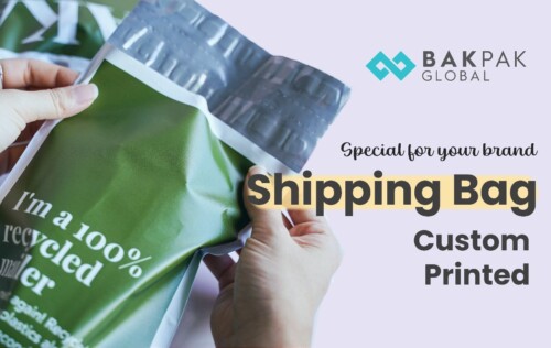 Custom printed shipping / mailer bag