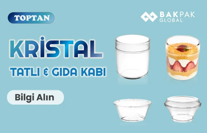 toptan kristal tatli kabi