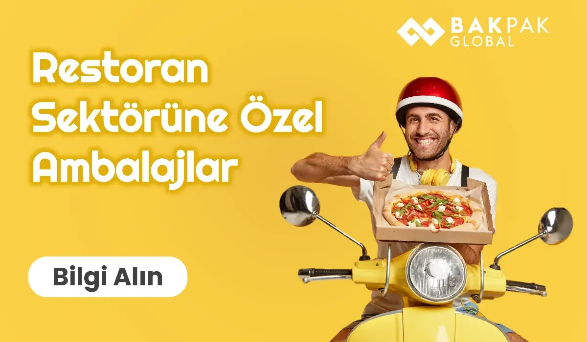 restoran sektörüne özel ambalaj